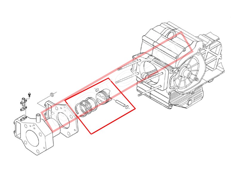 Piston Sekman Set - 2.FARK ( 0,002 ) 